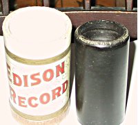 Edison black wax record