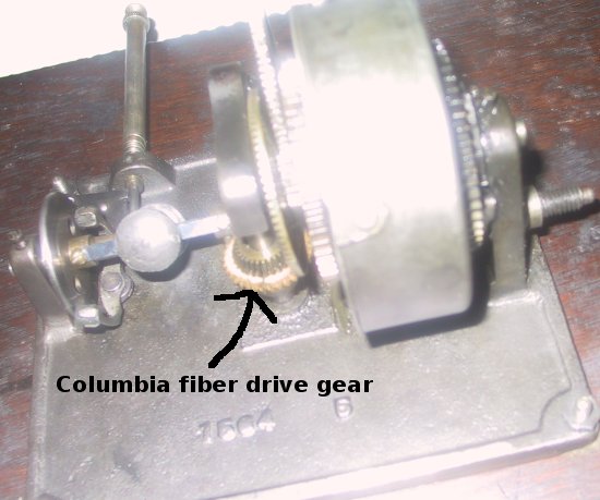 Columbia fiber drive gear