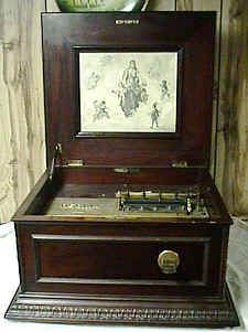 Regina music box style 11, front view