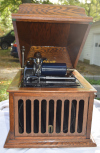an image of Edison Amberola 30 - New Mainspring - Restored