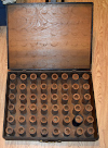 an image of Cylinder carrying case - wood