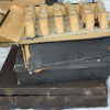 an image of Cylinder carrying cases and pegs