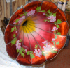 an image of Edison Model E Standard With Red Morning Glory Horn - Restored