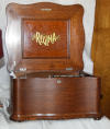an image of 15.5 inch Regina - Short Bedplate - Serpentine- Restored