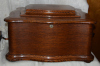 a second thumbnail of 15.5 inch short bedplate Regina music box