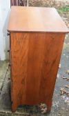 a third thumbnail of Solid oak cylinder record cabinet